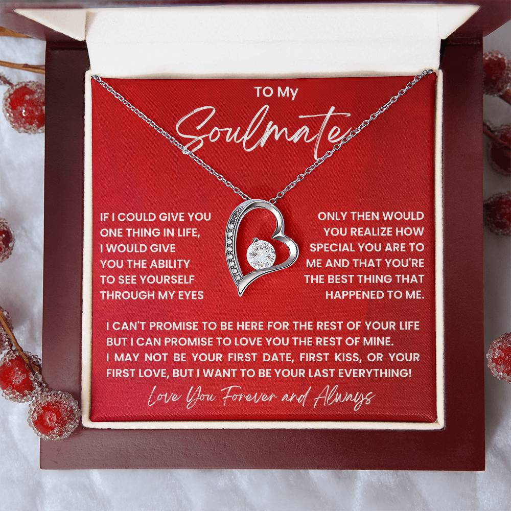 To My Soulmate Necklace (ALMOST GONE!) NDV364