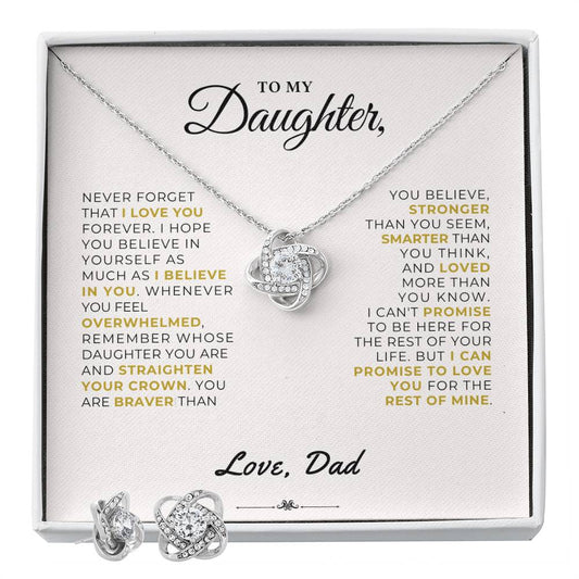 To My Daughter Necklace (ALMOST GONE!) NDV443