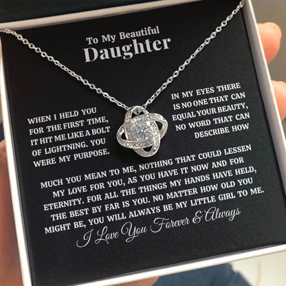 To My Beautiful Daughter Necklace (ALMOST GONE!)