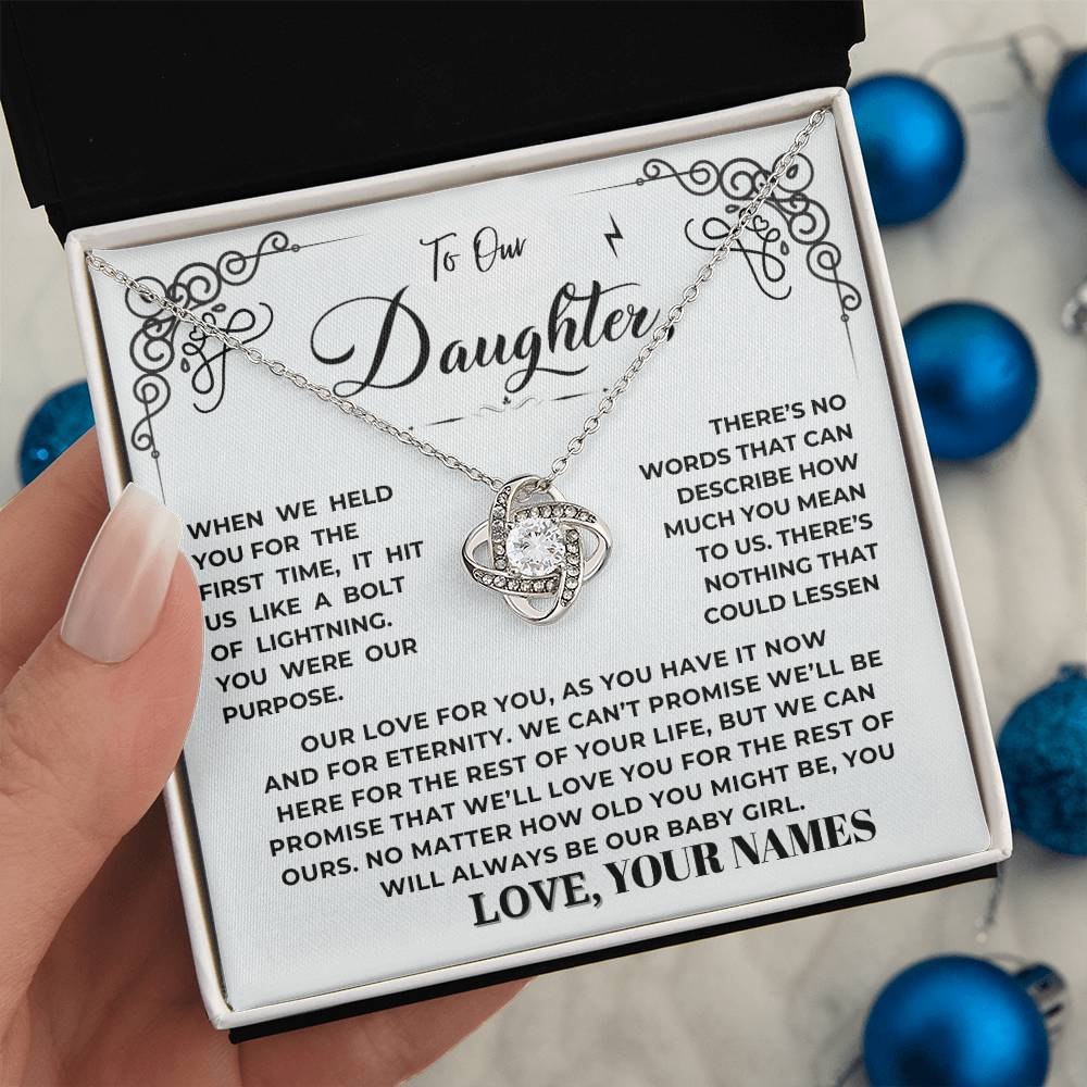 To My Daughter Necklace (ALMOST GONE!)  NDV345LB3P