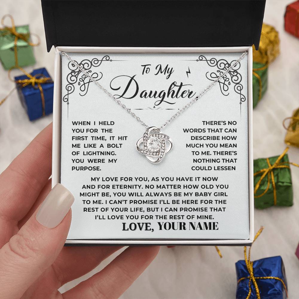To My Daughter Necklace (ALMOST GONE!)  NDV343LB4