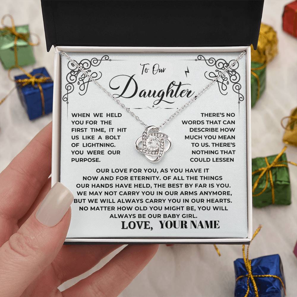 To My Daughter Necklace (ALMOST GONE!)  NDV344LB2P