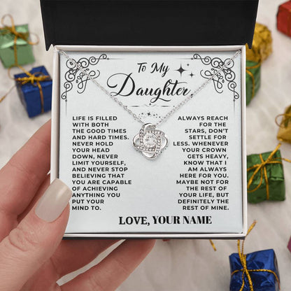 To My Daughter Necklace (ALMOST GONE!)  NDV339