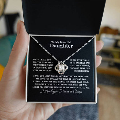 To My Beautiful Daughter Necklace (ALMOST GONE!)