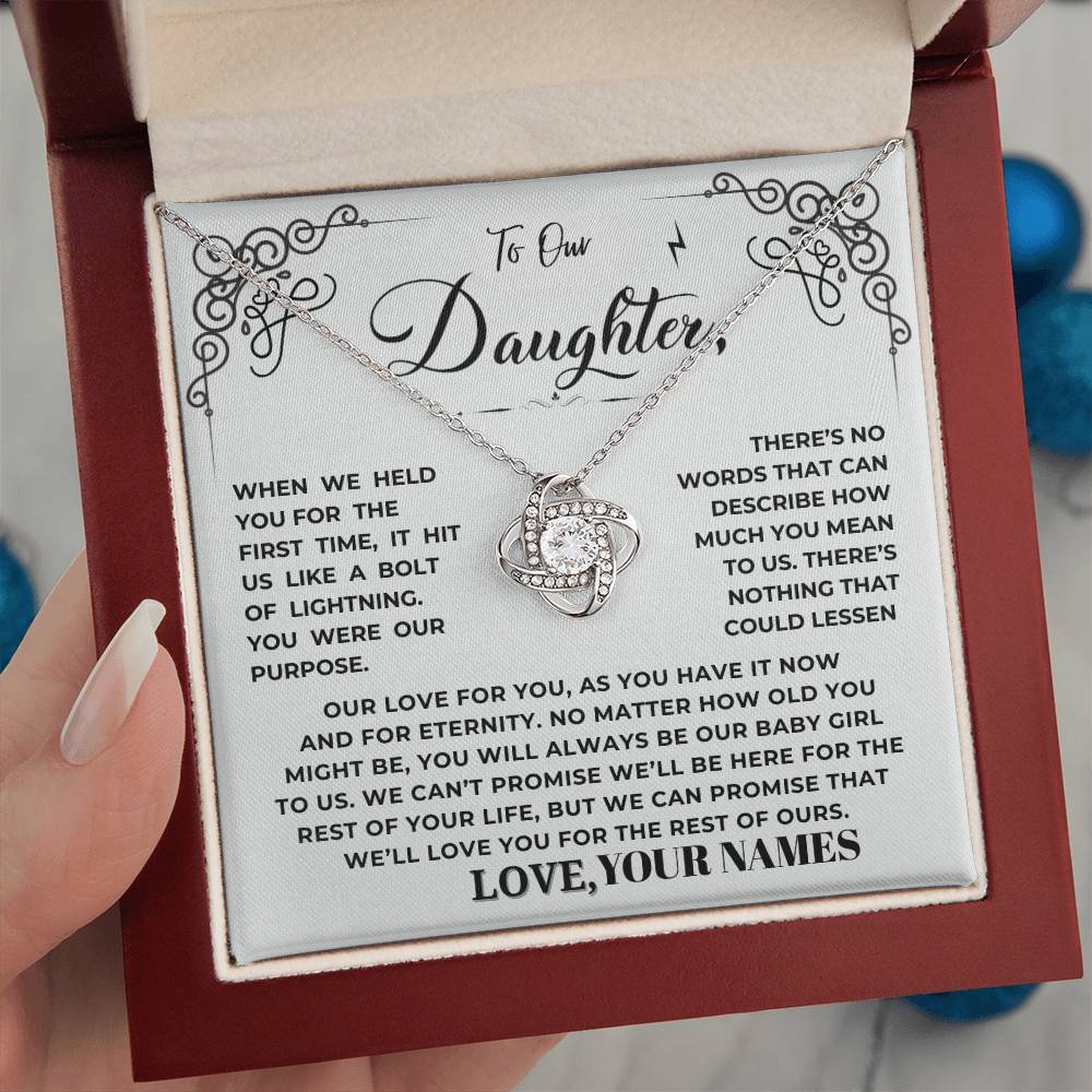 To My Daughter Necklace (ALMOST GONE!)  NDV346LB4P