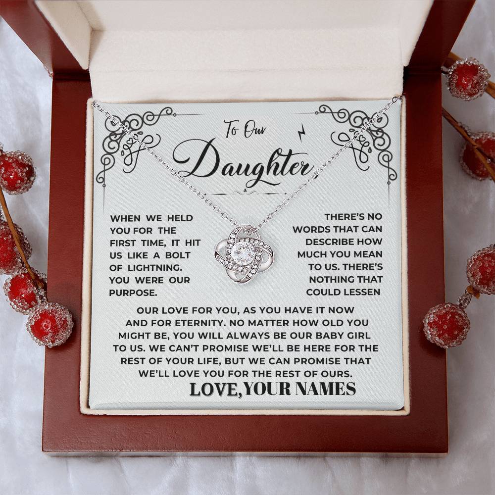 To My Daughter Necklace (ALMOST GONE!)  NDV346LB4P