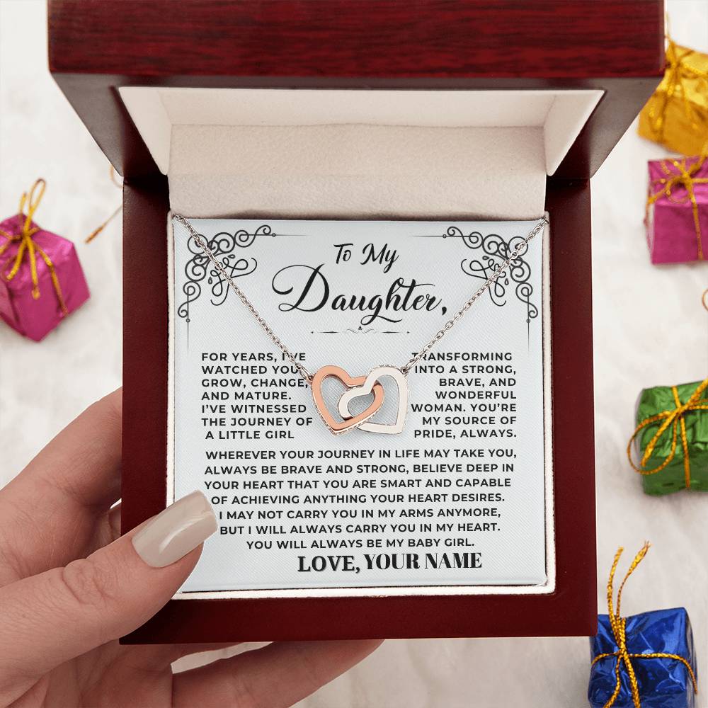 To My Daughter Necklace (ALMOST GONE!)  NDV333