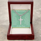 To My Grandson Cross Necklace (ALMOST GONE!) NDV439