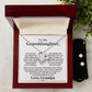 To My Granddaughter Heart Necklace (ALMOST GONE!) NDV401-2