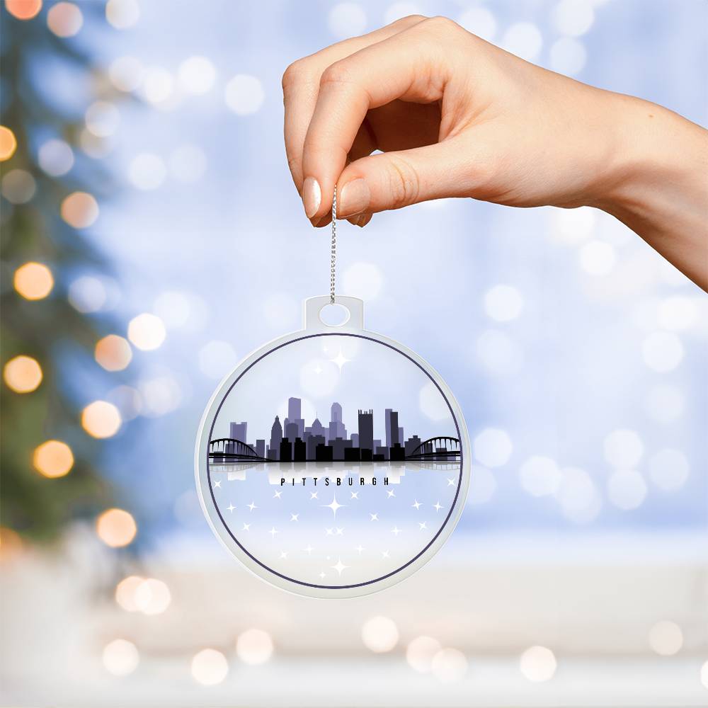 Pittsburgh City Skyline Ornament  (ALMOST SOLD OUT!)