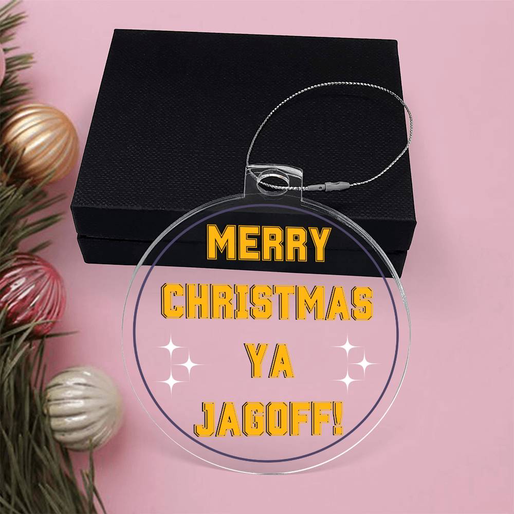 Merry Christmas Ya Jagoff! Ornament (ALMOST SOLD OUT!)