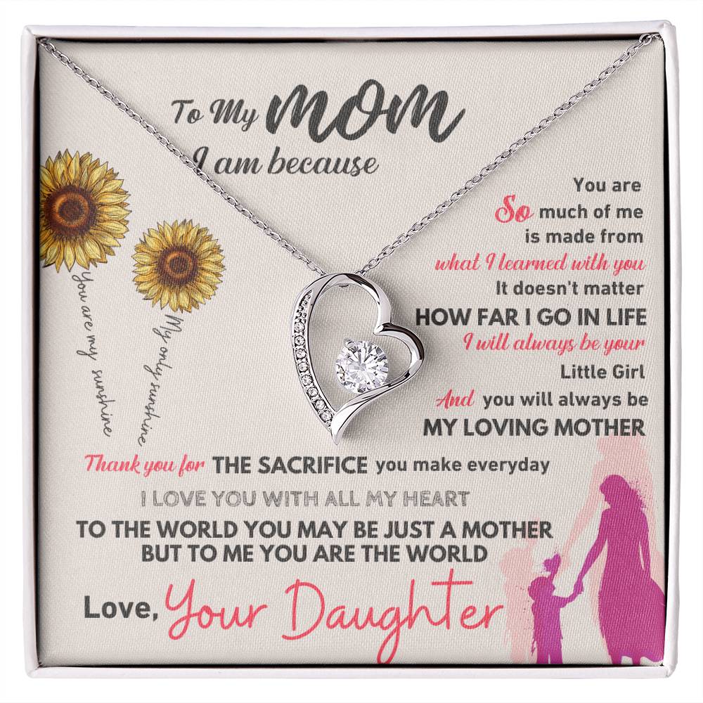 To My Mom Necklace  (ALMOST GONE!) NDV359