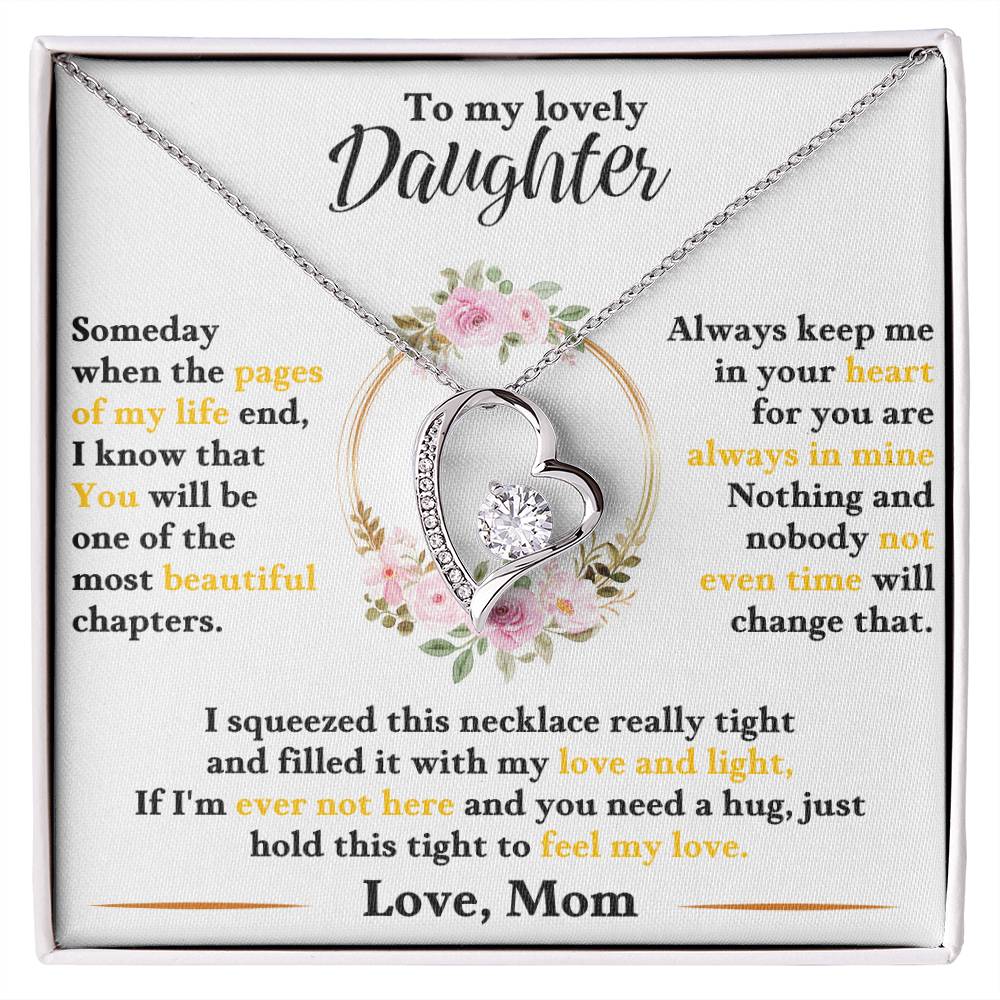 To My Daughter Necklace (ALMOST GONE!) NDV354