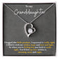 To My Granddaughter Necklace (ALMOST GONE!) NDV358