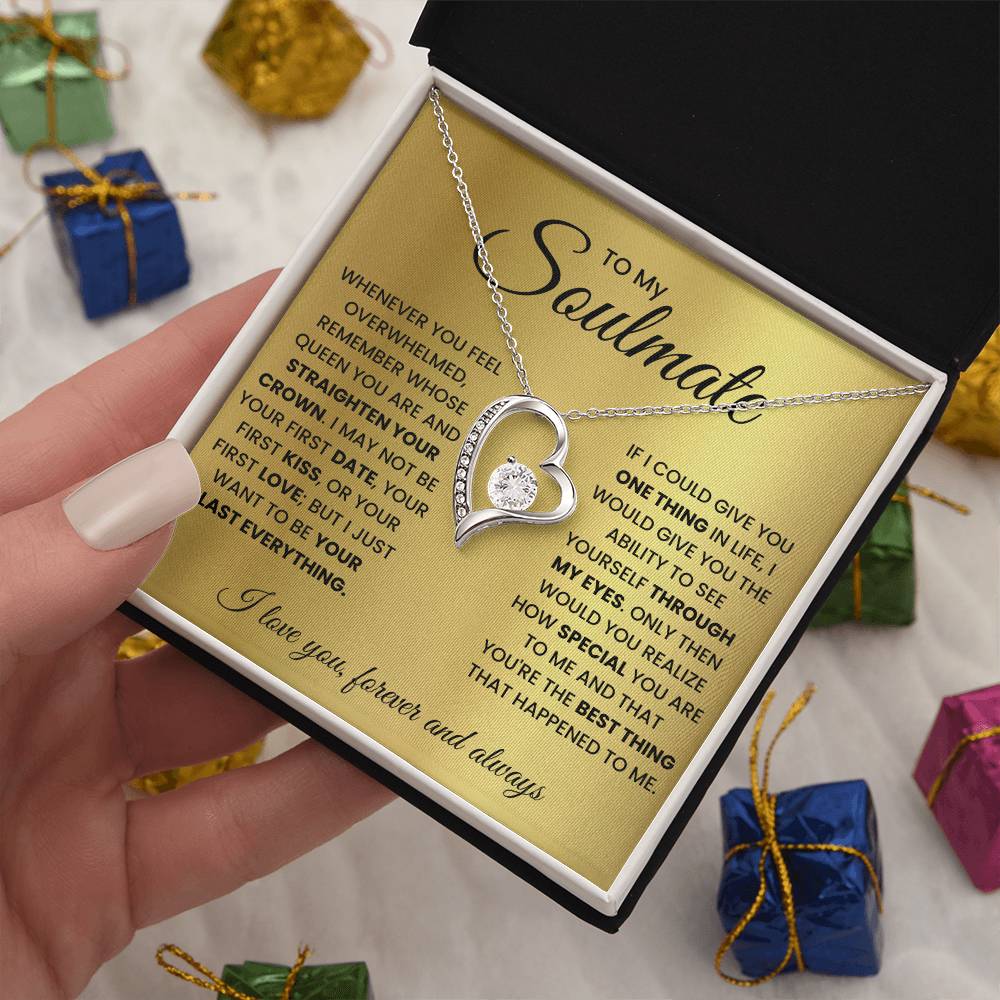 To My Soulmate Necklace (ALMOST GONE!) NDV362