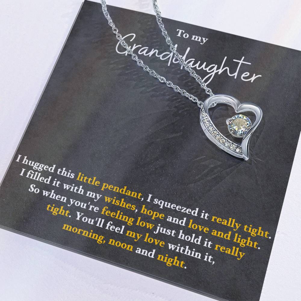 To My Granddaughter Necklace (ALMOST GONE!) NDV358
