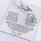 To My Daughter Heart Necklace (ALMOST GONE!) NDV371