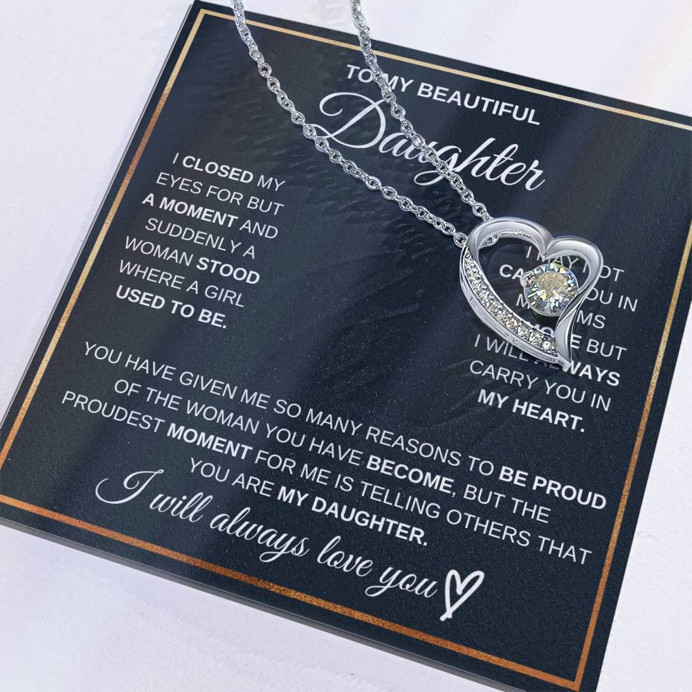 To My Daughter Necklace (ALMOST GONE!) NDV355