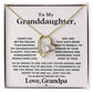 To My Granddaughter Heart Necklace (ALMOST GONE!) NDV400