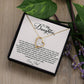 To My Daughter Heart Necklace (ALMOST GONE!) NDV390