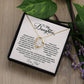 To My Daughter Heart Necklace (ALMOST GONE!) NDV373